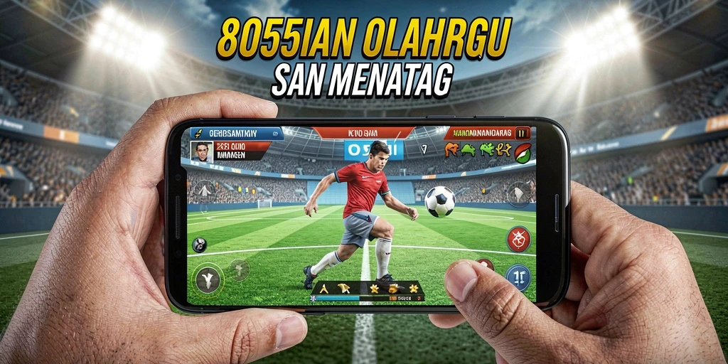 Tampilan gameplay menarik dari game olahraga 8055.