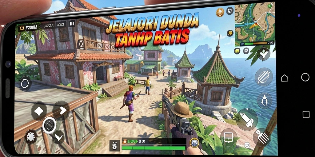 Gameplay F200M yang menakjubkan dan mendebarkan di dunia Open World.