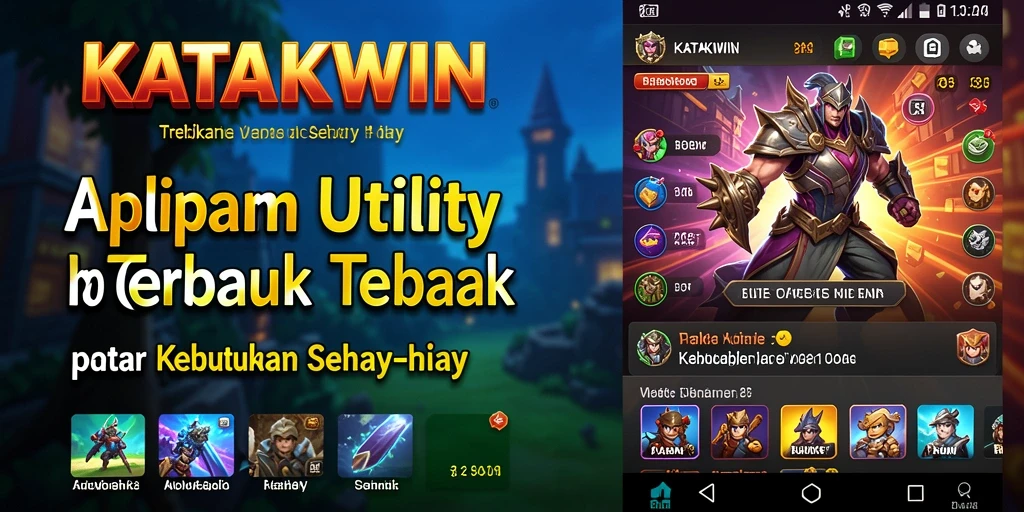Tampilan antarmuka KATAKWIN yang bersih dan efisien.
