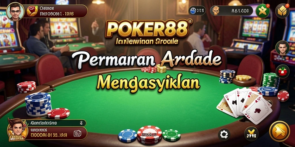 Screenshot POKER88 menampilkan aksi gameplay seru dan menegangkan.