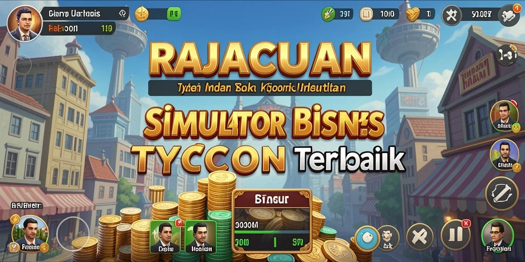 Tampilan gameplay seru di RAJACUAN, rasakan jadi tycoon sejati.