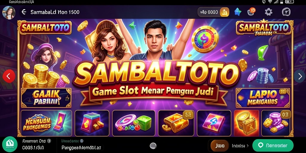 Screenshot gameplay SAMBALTOTO yang menampilkan keseruan dan grafis yang memukau.