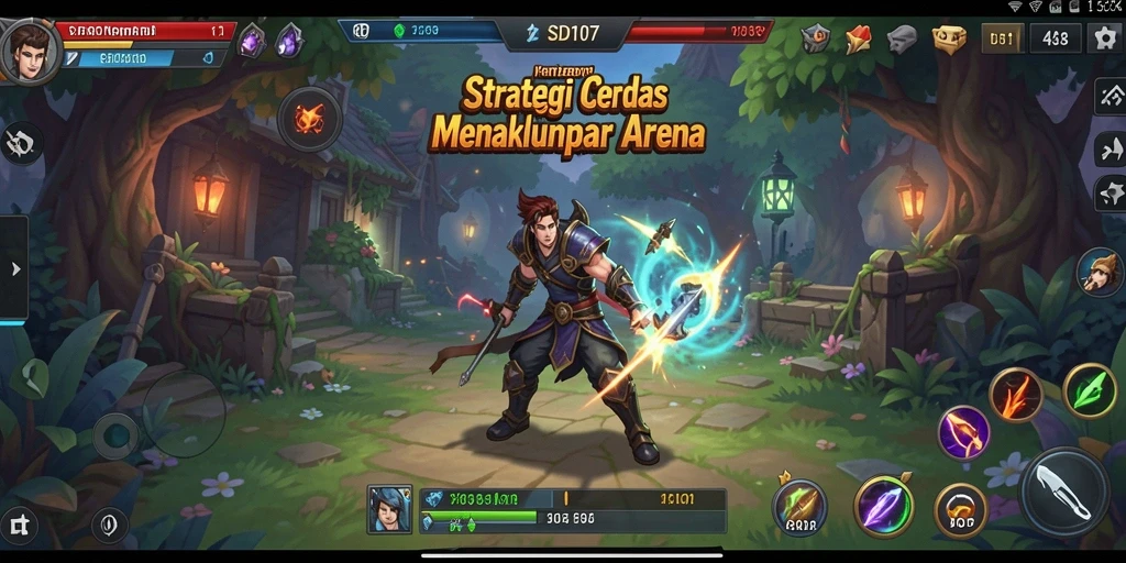 Tampilan gameplay menarik dari SD107 yang penuh strategi.
