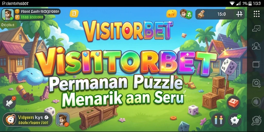 Tampilan gameplay menarik dari VISITORBET dengan berbagai teka-teki seru.
