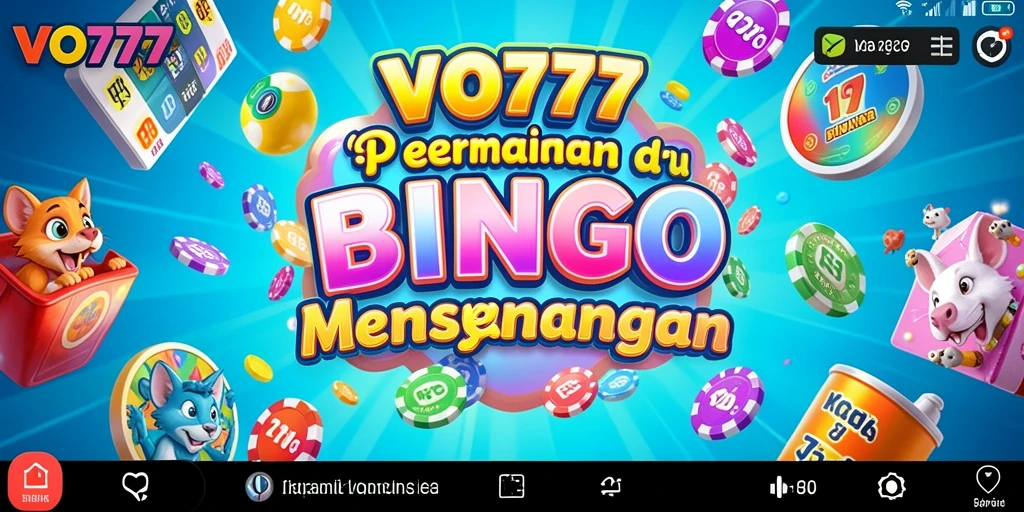 Gameplay menyenangkan dan interaktif dalam permainan Bingo.